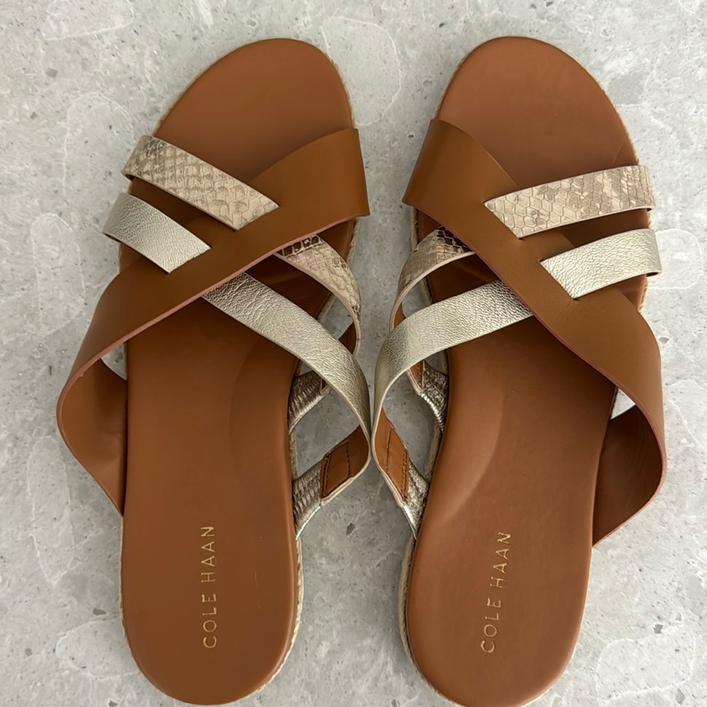 Cole Haan leather sandals